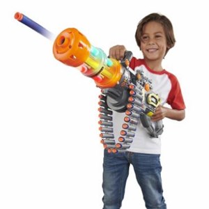 تفنگ اسباب بازی مسلسل شارژی مدل The 80' Rapid Fire Mega Blaster_اسباب بازی